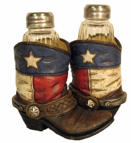 Texas Boots Salt & Pepper Holder