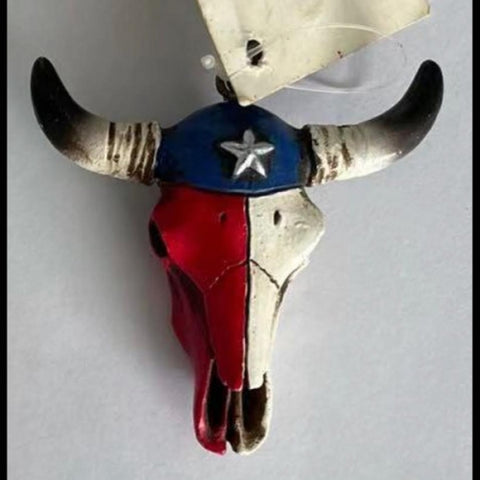 Texas Longhorn Ornament