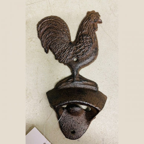 Cast Iron Rooster Bottle Opener