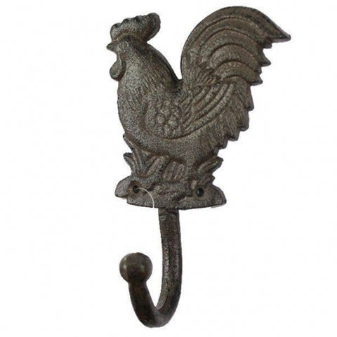 Cast Iron Rooster Hook