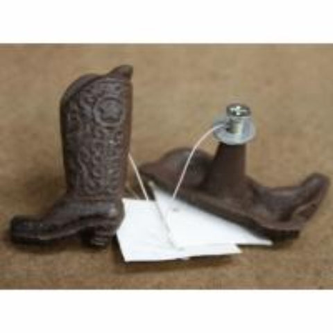 Cast Iron Boot Drawer Pull 12 Pieces