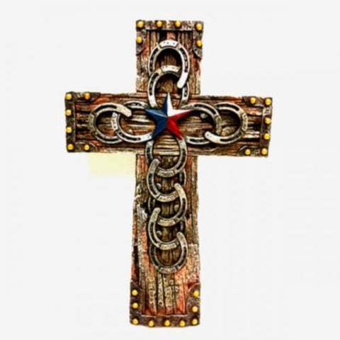 Texas Horseshoe Cross