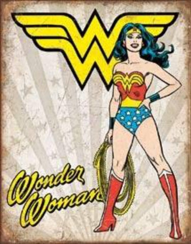 2085 Wonder Woman Tin Sign