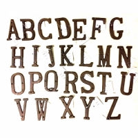 Cast Iron Alphabetical Letters