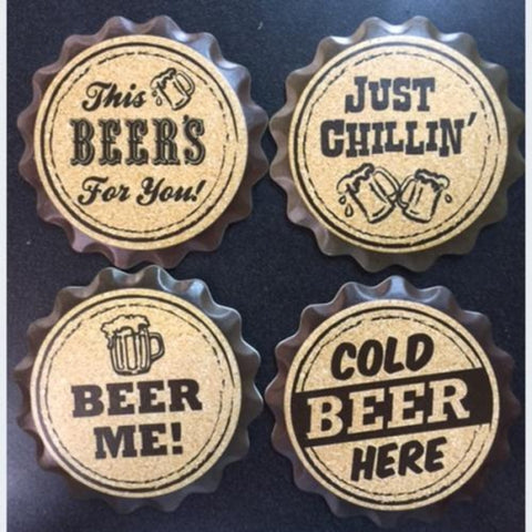Beer Coaster Set Of 4