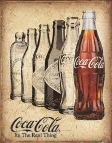 2252 Coke The Real Thing Tin Sign