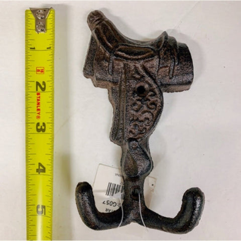 Saddle 2 Hook Cast Iron