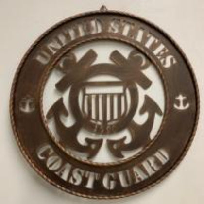18" Coast Guard Wall Decor
