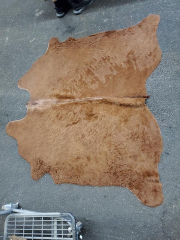 Small Brown Cowhide #604