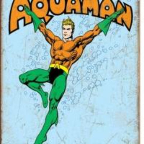 Aquaman Tin Sign