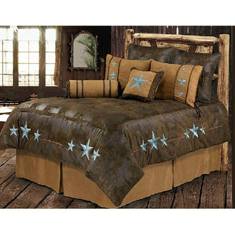 Turquoise Triple Star Bed 5 Piece Set Twin