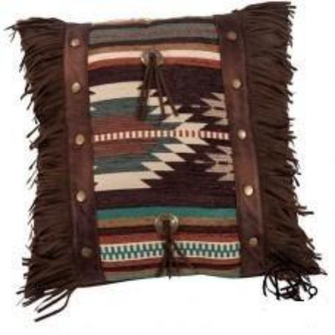 Aztec Fringe Pillow