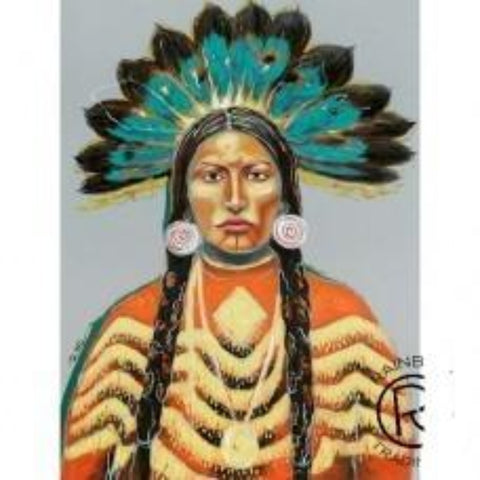 Woman Chief Canvas