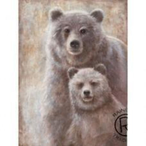 Double Bear Canvas