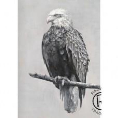 Sitting Eagle Canvas