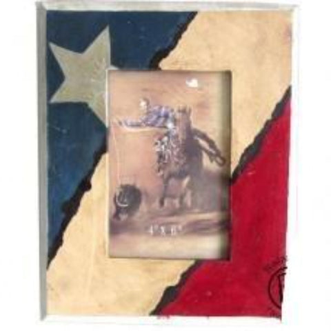 Texas with Silver 4x6 Frame