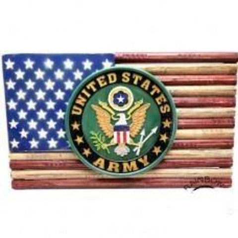 Wooden US Army Sign