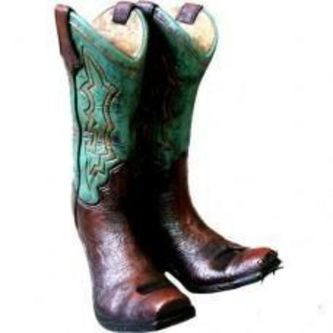 Turquoise Boot Phone Holder