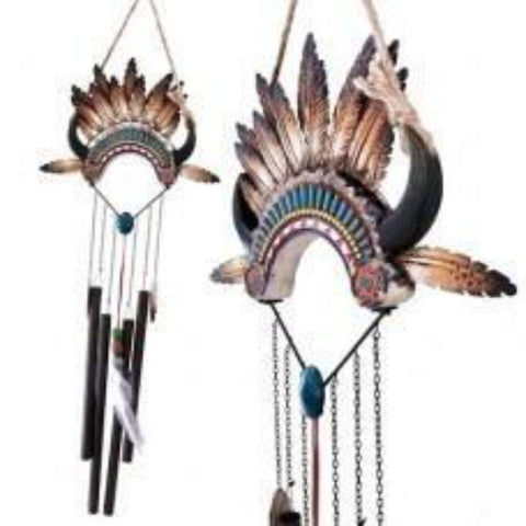 Indian Chief Wind Chime