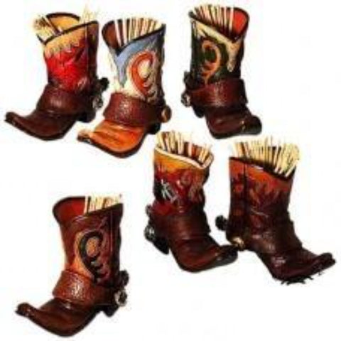 Cowboy Boot Toothpick Holder