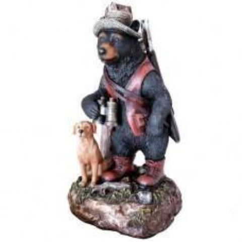 Bear with Dog Figurine
