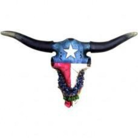 Texas Bluebonnet Skull