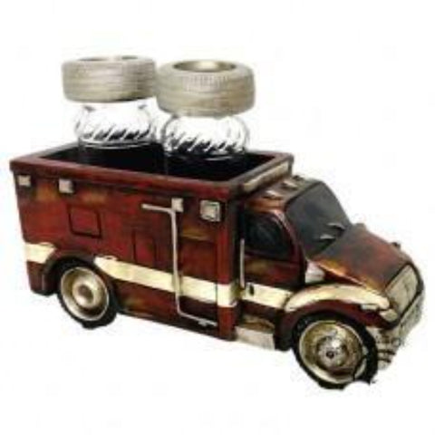 Fireman Car Salt & Pepper Set