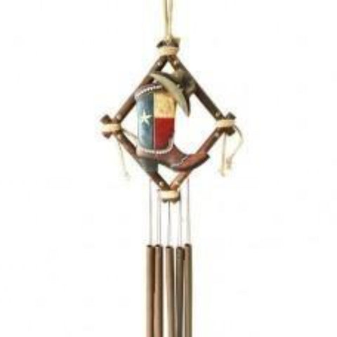 Texas Boot Wind Chime