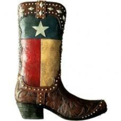 Texas Boot Plaque