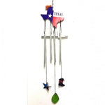 Texas Map Wind Chime
